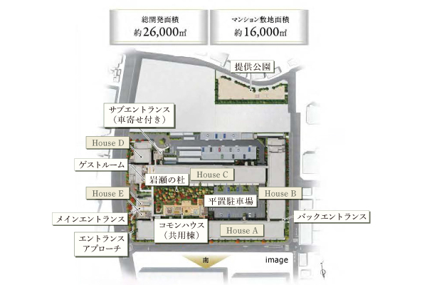 ランドプラン図｜ザ・パークハウスオイコス鎌倉大船